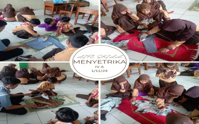 Belajar Menyetrika Baju dengan Cermat dan Aman,  Kegiatan Life Skill Bina Pribadi Islam Kelas IV SDIT Mutiara Hati